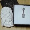 Stříbrný osobní šperk z 3D odlitku tlapičky